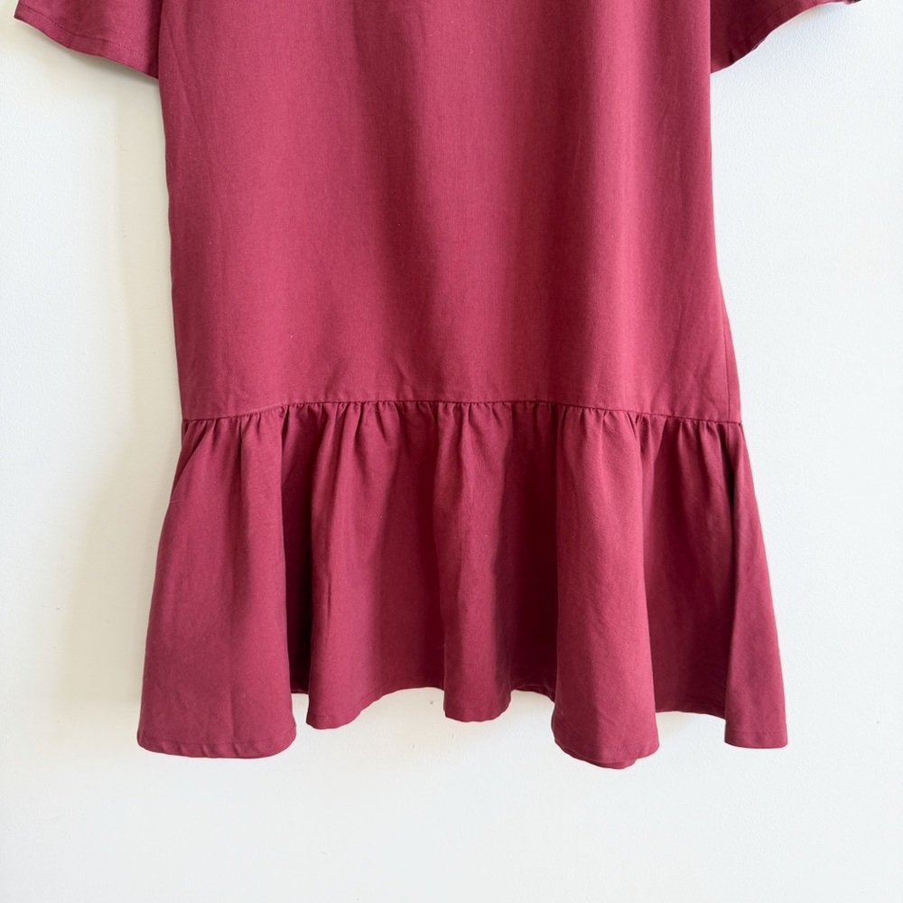 EMMA KNUDSEN • Lauren Dress in Cabernet Red - Picture 8 of 11